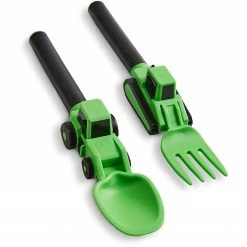 Masontops Dinneractive Construction Utensil Set Of 2 Green