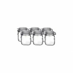 Bormioli Rocco 0.75L Swing Top Fido Canning Jars | 6-pack