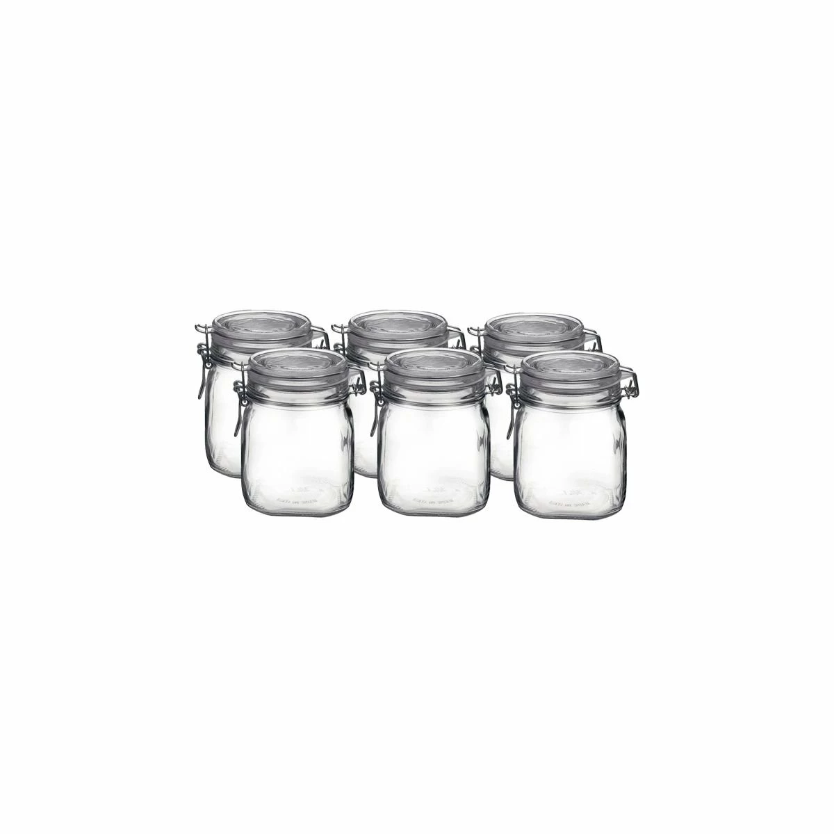 Bormioli Rocco 0.75L Swing Top Fido Canning Jars | 6-pack 3 Bormioli Rocco 0.75L Swing Top Fido Canning Jars | 6-pack