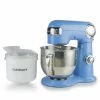 Cuisinart Precision 5.5-Quart Stand Mixer + Ice Cream Maker Attachment | Periwinkle Blue 1 Cuisinart Precision 5.5-Quart Stand Mixer + Ice Cream Maker Attachment | Periwinkle Blue -Curious Shop ekb cu2imixbl