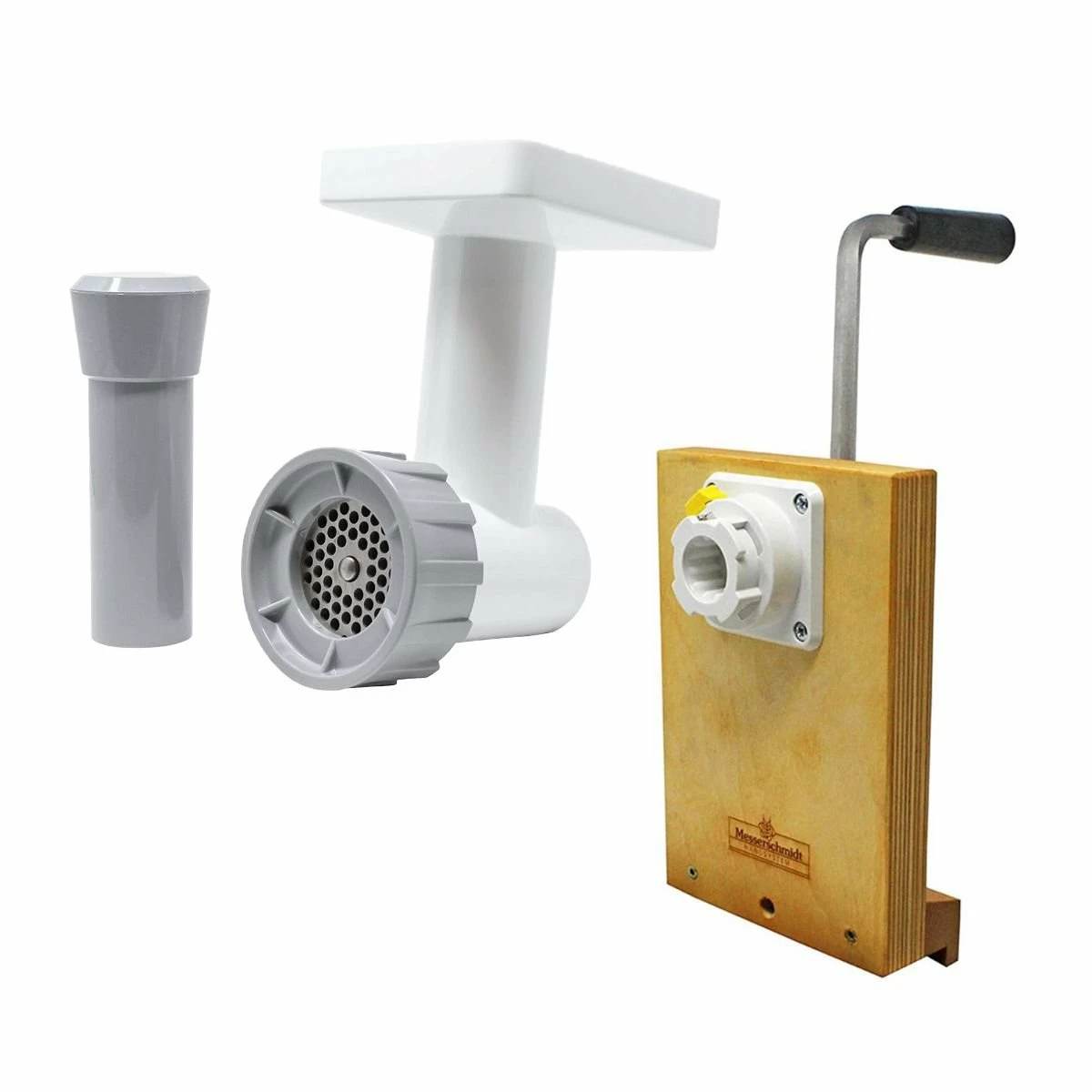 Family Grain Mill Hand Drive Unit & Meat Grinder Attachment 3 Family Grain Mill Hand Drive Unit & Meat Grinder Attachment