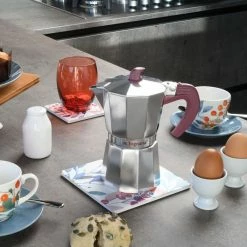 Tognana 9-Cup Stovetop Coffee Maker | Extra Style -Curious Shop es94 1