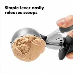 OXO Classic Swipe Trigger Ice Cream Scoop -Curious Shop gg 11295100 8a 1 1