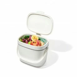 OXO Good Grips Easy-Clean 1.75-Gallon Compost Bin | White -Curious Shop gg 13273400 1d
