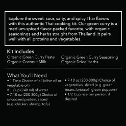 Verve Culture Authentic Cooking Kit - Organic Thai For Two | Green Curry 20 Verve Culture Authentic Cooking Kit - Organic Thai For Two | Green Curry -Curious Shop greencurry7