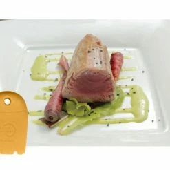 Mercer Culinary Silicone Silicone Plating Wedge - 4mm Horseshoe Arch