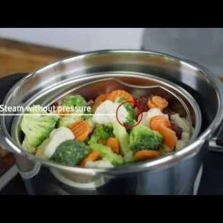 Fissler Vitavit® Premium S4 Pressure Cooker With Perforated Insert | 6.3 Qt. -Curious Shop hqdefault 47 29