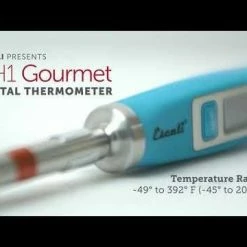 Escali Gourmet Digital Thermometer | Black -Curious Shop hqdefault 7 35