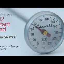 Escali Instant Read Dial Thermometer 17 Escali Instant Read Dial Thermometer -Curious Shop hqdefault 7 39