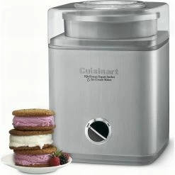 Cuisinart Pure Indulgence 2-Quart Frozen Yogurt/Sorbet & Ice Cream Maker