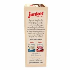 Junket Ice Cream Mix | Chocolate 8 Junket Ice Cream Mix | Chocolate -Curious Shop junket ice cream chocolate 3d left