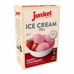 Junket Ice Cream Mix | Strawberry