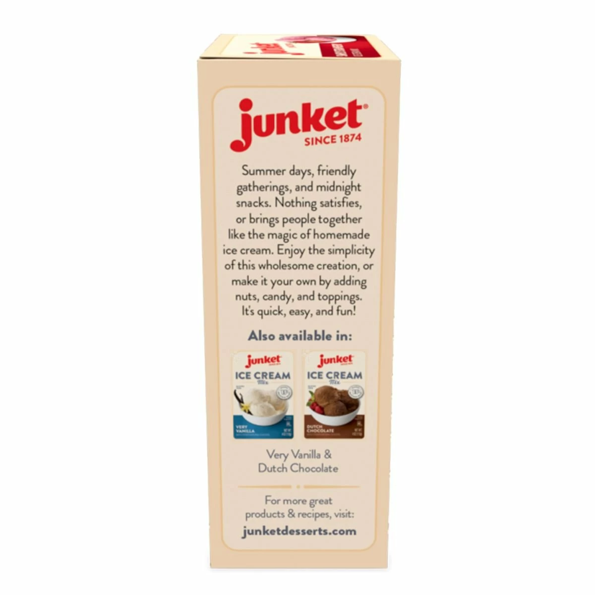 Junket Ice Cream Mix | Strawberry 5 Junket Ice Cream Mix | Strawberry - Image 3