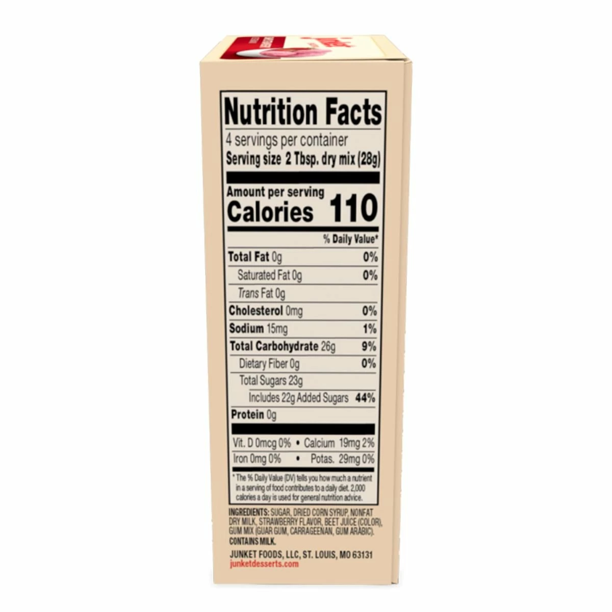 Junket Ice Cream Mix | Strawberry 6 Junket Ice Cream Mix | Strawberry - Image 4