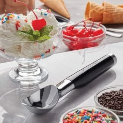 KitchenAid Non-Electrics KitchenAid Classic Ice Cream Scoop | Black -Curious Shop kaice3
