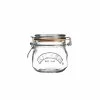 Kilner Round Swing Top Glass Jar | 17 Oz -Curious Shop kilner clip top 17 ounce round jar 0025.490