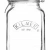 Kilner Square Swing Top Glass Jar | 2L