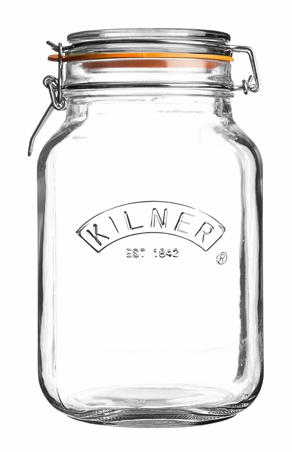 Kilner Square Swing Top Glass Jar | 2L 3 Kilner Square Swing Top Glass Jar | 2L