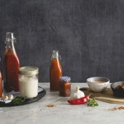 Kilner Mayonnaise & Sauce Jar Set -Curious Shop kilner create make mayomaker 0025.003 29