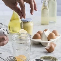 Kilner Mayonnaise & Sauce Jar Set -Curious Shop kilner create make mayomaker 0025.003 3 scaled