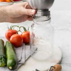 Kilner Sauce Press Jar Set -Curious Shop kilner sauce mill jar scaled