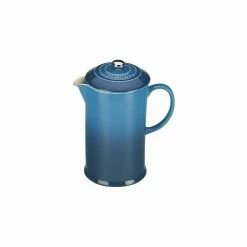 Le Creuset 8-Piece Coffee/Tea Set | Marseille -Curious Shop lecreu french press marseille blue image update compressed 3 jpg
