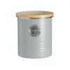 Typhoon Living Collection | 1-Quart Coffee Canister - Grey -Curious Shop living grey coffee storage