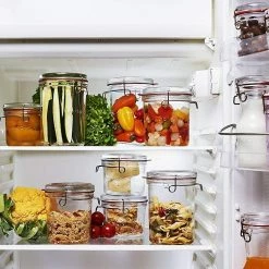 Luigi Bormioli Lock-Eat Handy Jar 50.75oz -Curious Shop lockeatlife3