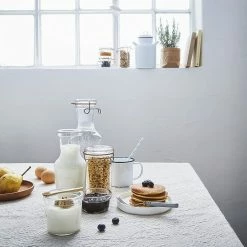 Luigi Bormioli Lock-Eat Juice Jar 8.5oz -Curious Shop lockeatlife5 1 4