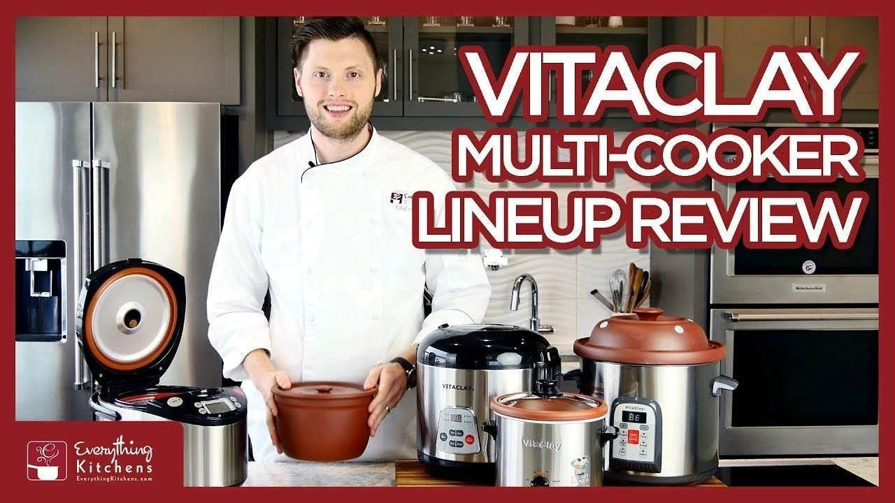 VitaClay 2-in-1 Rice Slow Cooker & Clay Insert - Round 8 Cup / 4.2-Quart 4 VitaClay 2-in-1 Rice Slow Cooker & Clay Insert - Round 8 Cup / 4.2-Quart - Image 2
