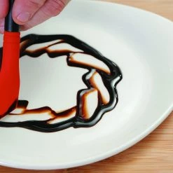 Mercer Culinary Mercer Silicone Plating Brush - 60" Angle -Curious Shop mercer plating tools m35601 image 03