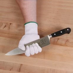 Mercer Cutlery MercerGuard Cut-Resistant Glove | Medium -Curious Shop mercerguard cut resistant glove m334111x extra large product usage3 2