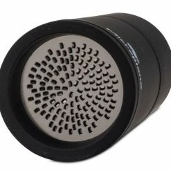 Microplane Spice Mill - Black -Curious Shop microplane spice mill grinding mechanism closeup