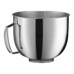Cuisinart Precision 5.5-Quart Stand Mixer + Ice Cream Maker Attachment | Brushed Chrome -Curious Shop mixerbowl 3