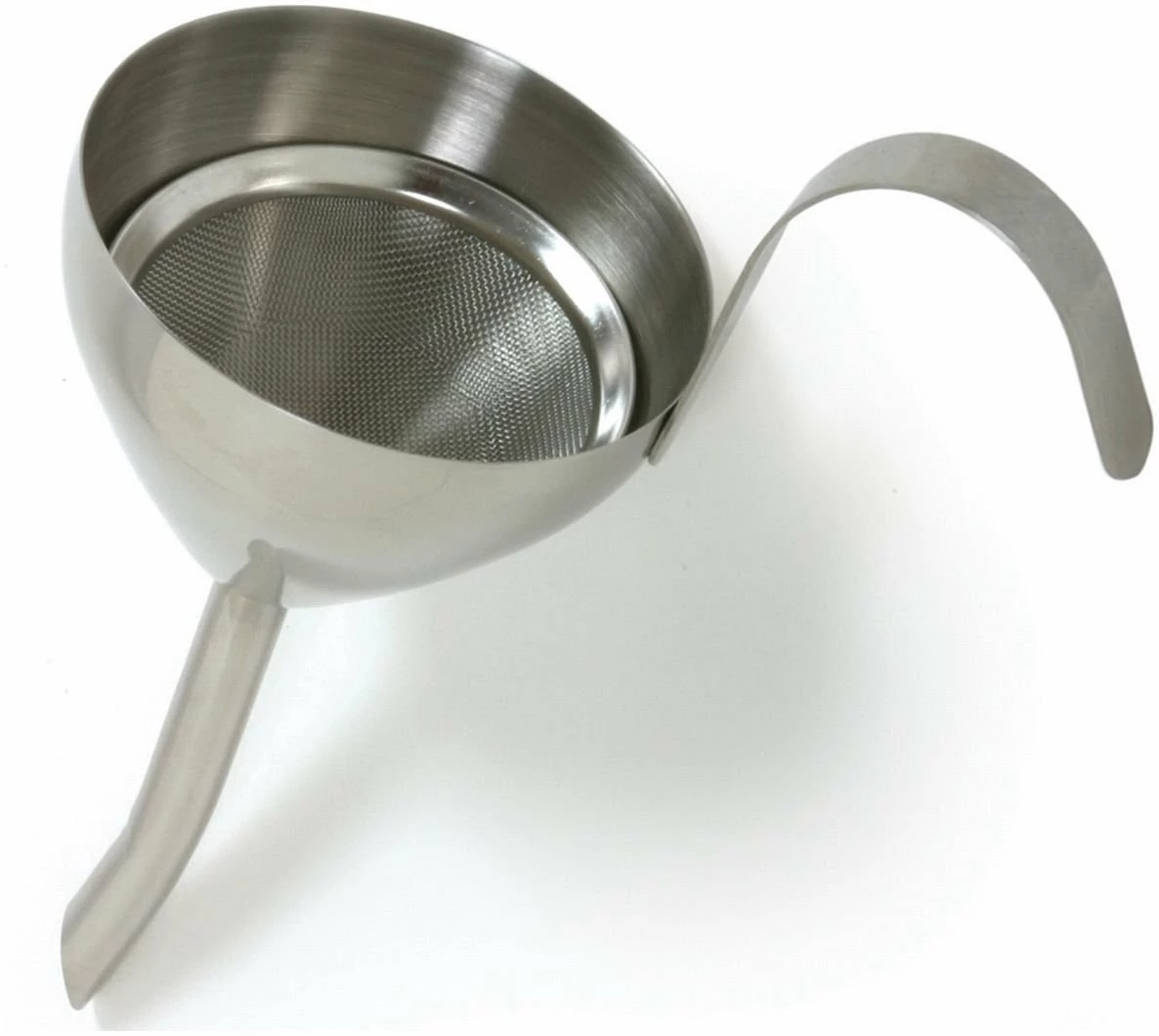 Norpro Stainless Steel Funnel With Removable Strainer For Decanting Wine 3 Norpro Stainless Steel Funnel With Removable Strainer For Decanting Wine