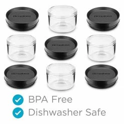 Dreamfarm Glass Jar For The Ortwo -Curious Shop ortwo replacement jar 2