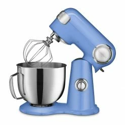 Cuisinart Precision 5.5-Quart Stand Mixer + Ice Cream Maker Attachment | Periwinkle Blue -Curious Shop perimix3 1