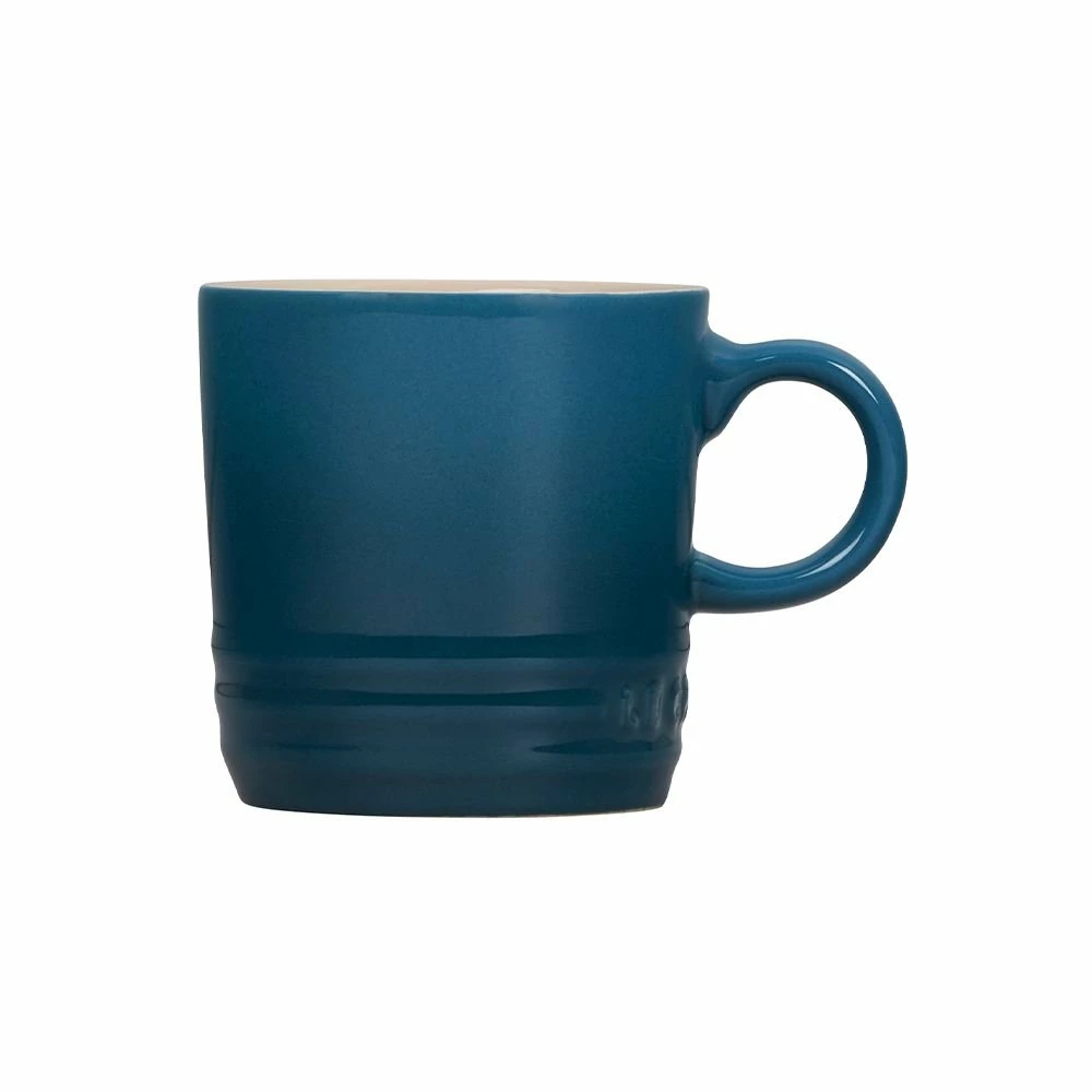 Le Creuset 3oz Demitasse Cup/Espresso Mug | Deep Teal 4 Le Creuset 3oz Demitasse Cup/Espresso Mug | Deep Teal - Image 2
