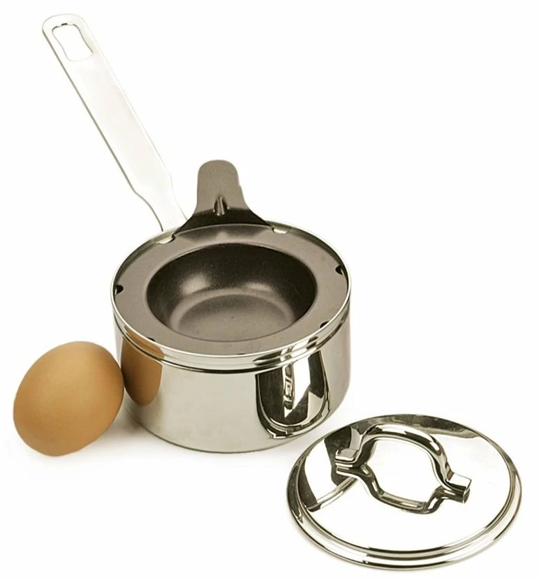 RSVP International RSVP Endurance Single Egg Poacher Pan 3 RSVP International RSVP Endurance Single Egg Poacher Pan
