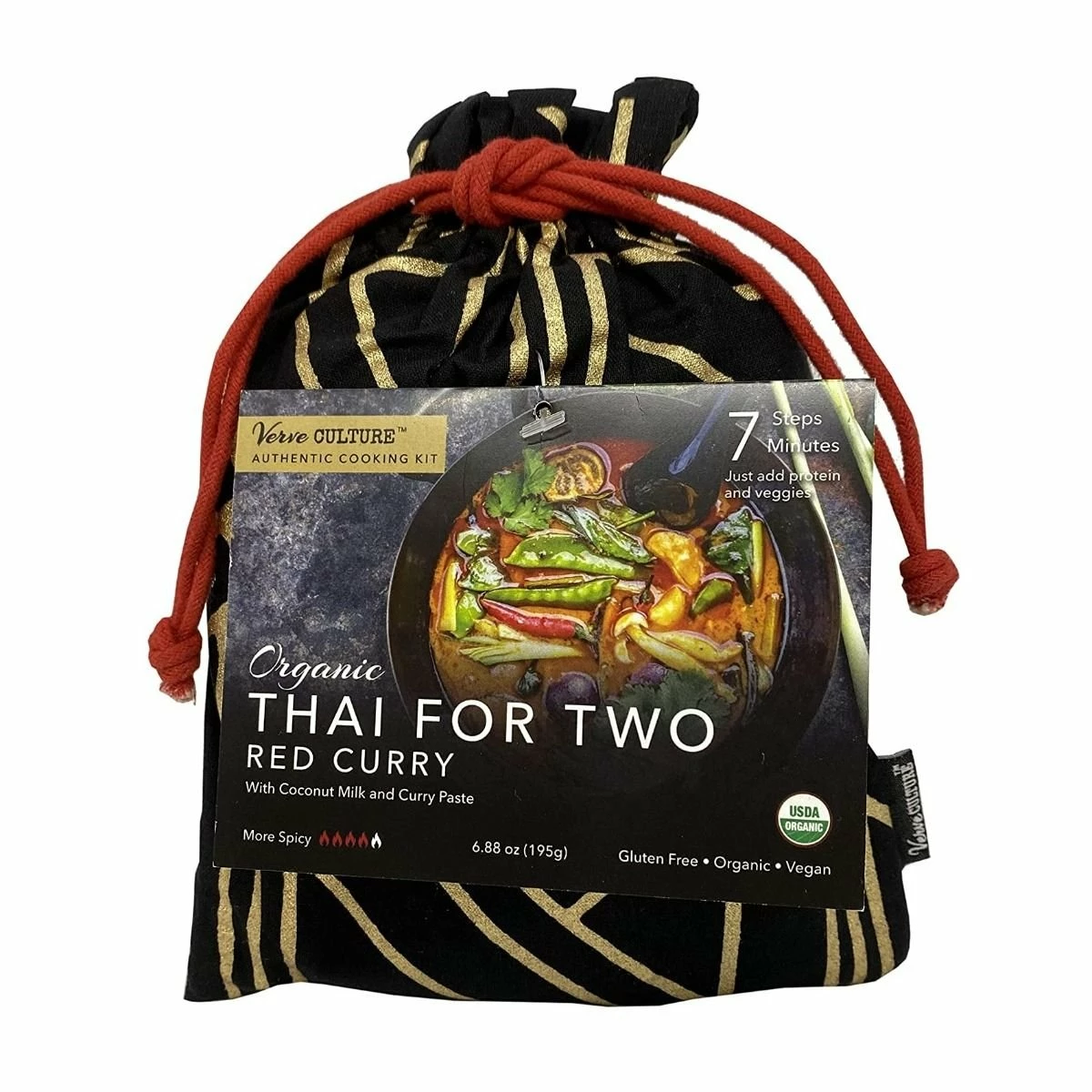 Verve Culture Authentic Cooking Kit - Organic Thai For Two | Red Curry 3 Verve Culture Authentic Cooking Kit - Organic Thai For Two | Red Curry