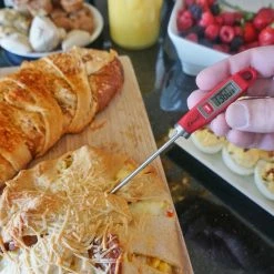 Escali Gourmet Digital Thermometer | Red -Curious Shop redtherm7