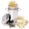 Demeyere RESTO Asparagus Steamer & Pasta Pot - 3 PC Set - 4.8 Qt. -Curious Shop resto asparagus pasta cooker1 8016
