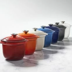 Le Creuset Cast Iron Rice Pot | Cerise/Cherry Red 17 Le Creuset Cast Iron Rice Pot | Cerise/Cherry Red -Curious Shop ricepot 1