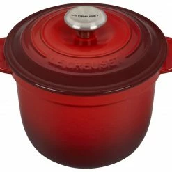 Le Creuset Cast Iron Rice Pot | Cerise/Cherry Red