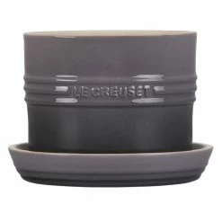Le Creuset 5.5" Herb Planter | Oyster 8 Le Creuset 5.5" Herb Planter | Oyster -Curious Shop rs16126 pg0002 7f 2 scr