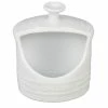 Le Creuset Stoneware Salt Crock | White -Curious Shop rs6254 pg1020 1016