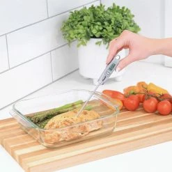 Escali Gourmet Digital Thermometer | Silver -Curious Shop silvertherm2