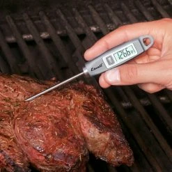 Escali Gourmet Digital Thermometer | Silver -Curious Shop silvertherm3