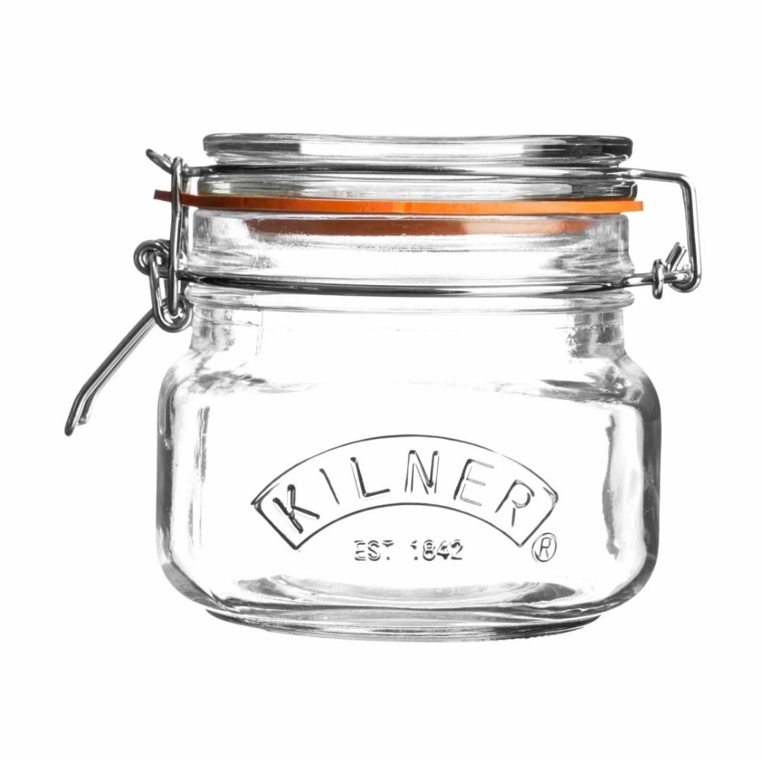 Kilner Square Swing Top Glass Jar | 17oz 3 Kilner Square Swing Top Glass Jar | 17oz