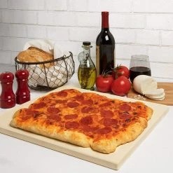 Cucina Pro CucinaPro Square Pizza Stone 5 Cucina Pro CucinaPro Square Pizza Stone -Curious Shop square pizza stone cucinapro 815 pizza